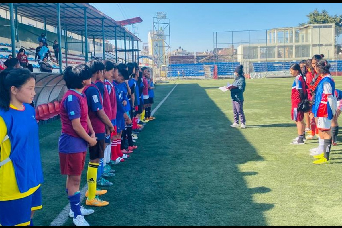 महिला यू १७ साफ खेल्ने नेपालको टिम सार्वजनिक